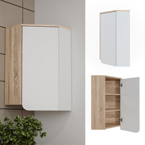 Vicco Pensile angolare Sonoma/Bianco 42.4 x 75 cm