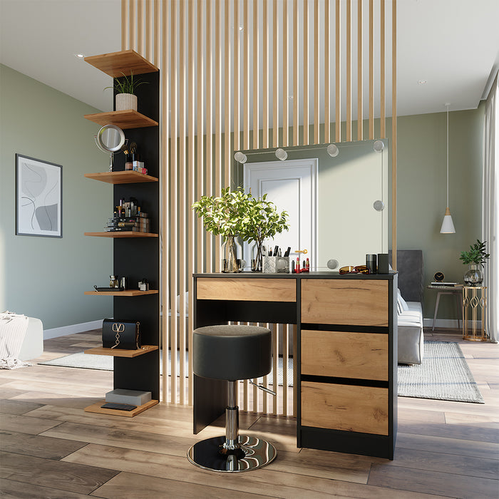 Vicco Scaffale a muro Antracite 30 x 190 cm