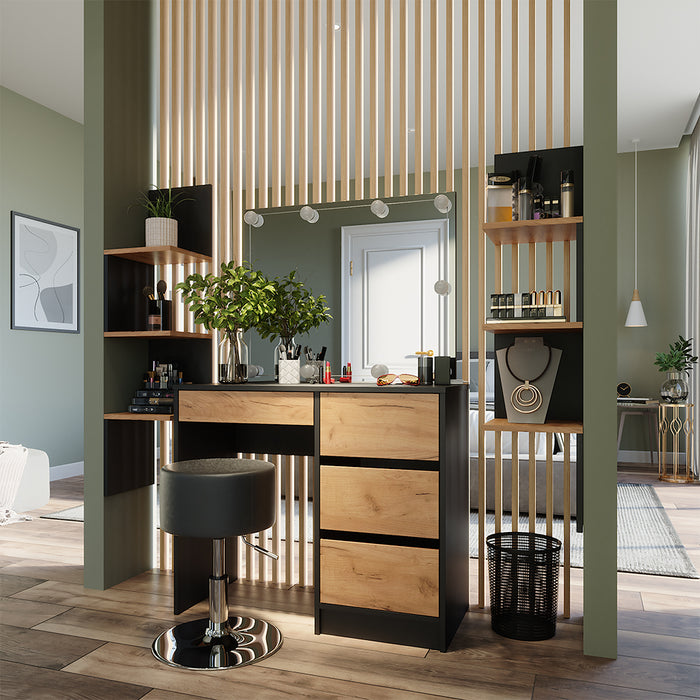 Vicco Libreria angolare da terra Antracite 28 x 116.4 cm Set di 2