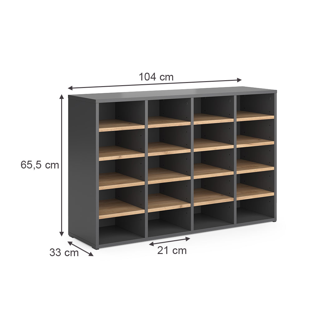 Vicco Scarpiera Quercia dorata 104 x 65.5 cm
