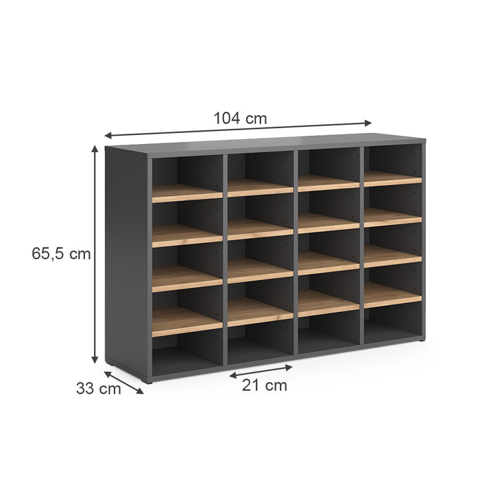 Vicco Scarpiera Quercia dorata 104 x 65.5 cm