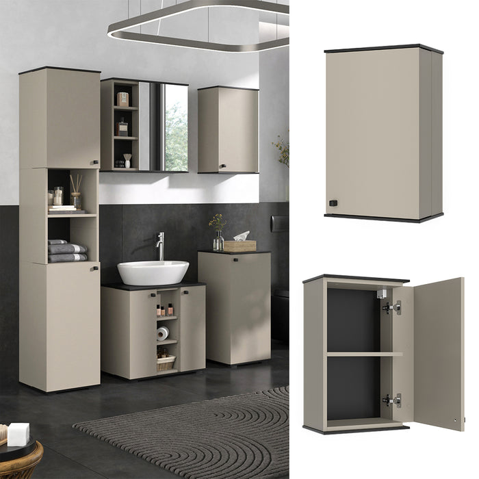 Vicco Mobile da bagno Grigio 37 x 60 cm