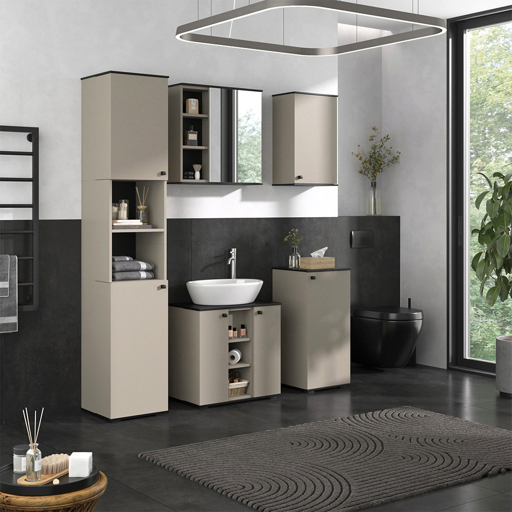 Vicco Mobile da bagno Grigio 37 x 60 cm