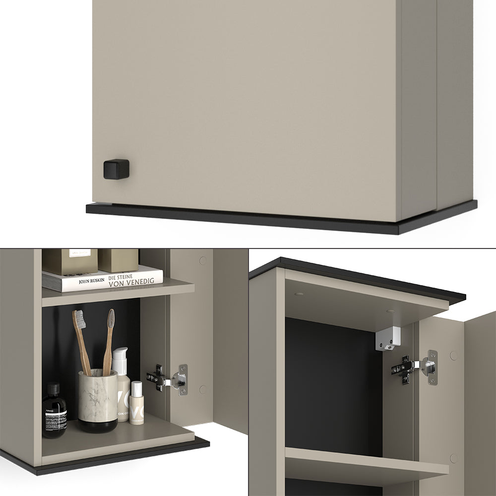 Vicco Mobile da bagno Grigio 37 x 60 cm