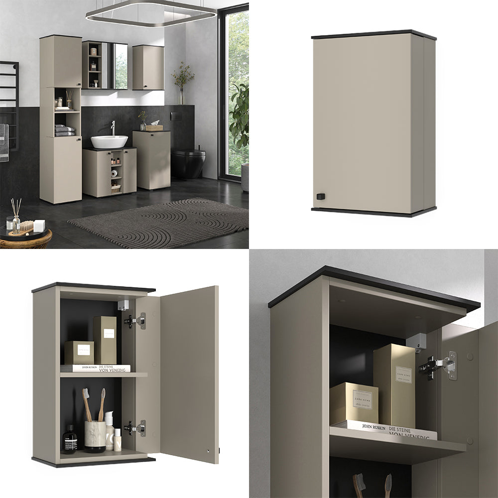 Vicco Mobile da bagno Grigio 37 x 60 cm