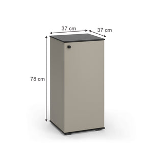 Vicco mobiletto bagno Grigio 37 x 78 cm