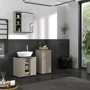 Vicco mobiletto bagno Grigio 37 x 78 cm
