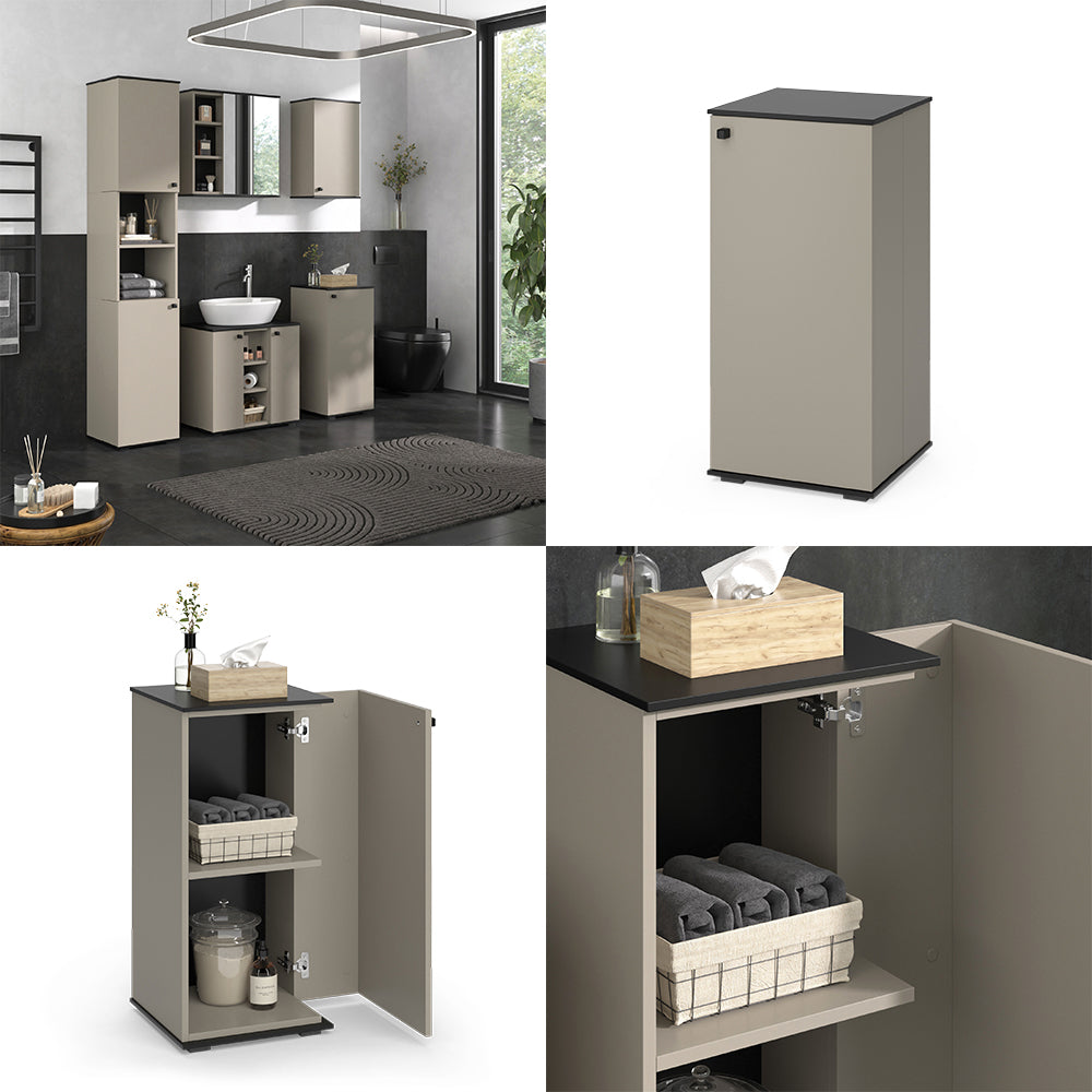 Vicco mobiletto bagno Grigio 37 x 78 cm