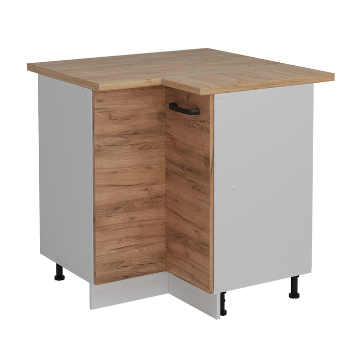 Vicco Mobile ad angolo cucina Quercia dorata 75.6 cm PL Rovere