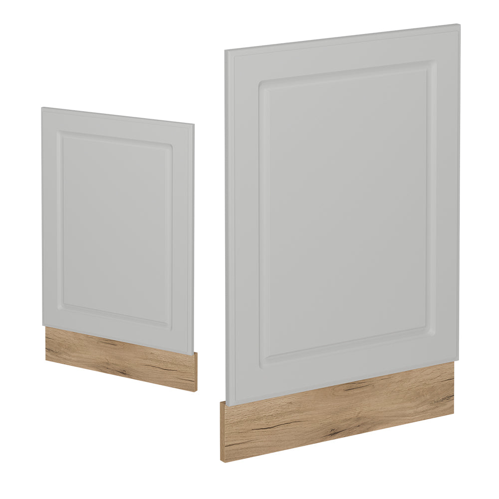 Vicco Pannello frontale per lavastoviglie Bianco casa di campagna 45 cm , PL Antracite