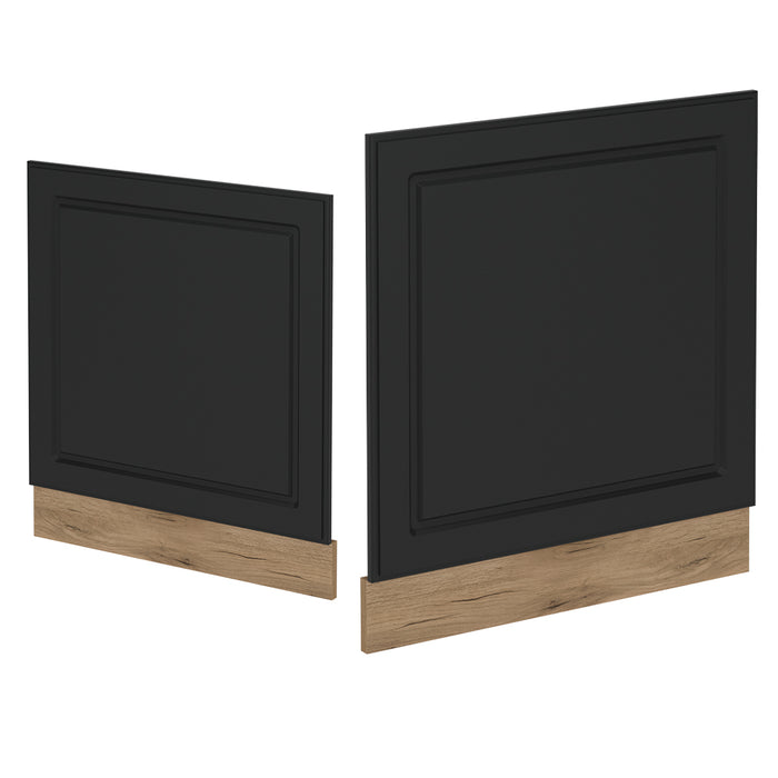 Vicco Pannello frontale Antracite casa di campagna 60 cm , PL Rovere