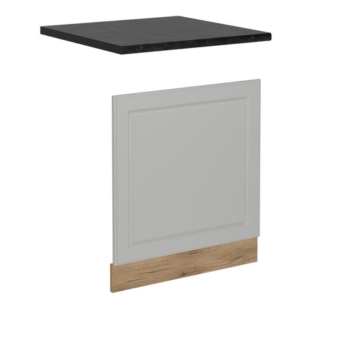 Vicco Pannello frontale per lavastoviglie Bianco casa di campagna 60 cm , PL Antracite