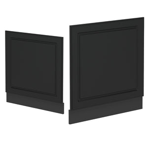 Vicco Pannello frontale per lavastoviglie Antracite casa di campagna 60 cm senza piano di lavoro