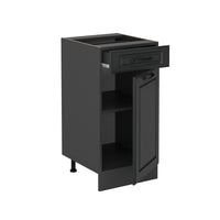 Vicco Mobiletto base per cucina Antracite casa di campagna 40 cm PL Marmo