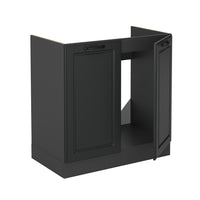 Vicco Mobile lavello cucina Antracite casa di campagna 80 cm , PL Antracite