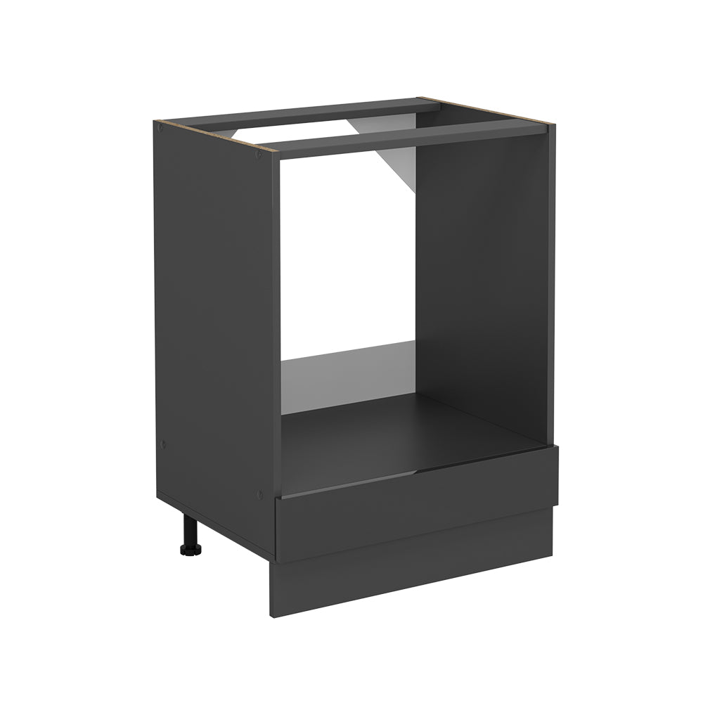Vicco Mobile per forno da incasso Antracite lucido 60 cm senza piano di lavoro
