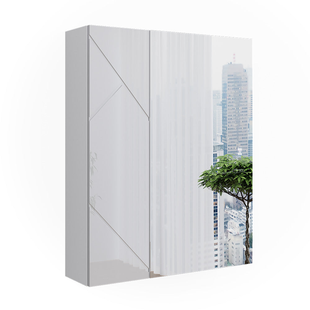 Vicco Mobile a specchio per il bagno Bianco lucido 60 x 75 cm