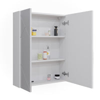 Vicco Mobile a specchio per il bagno Bianco lucido 60 x 75 cm