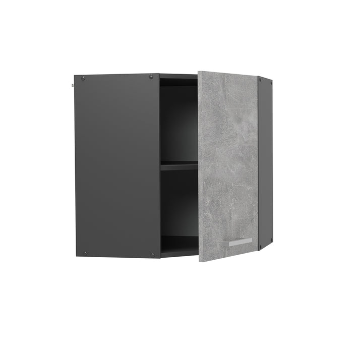 Vicco Mobile angolare da cucina Calcestruzzo 57 cm