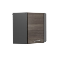 Vicco Mobile angolare da cucina Grigio nobile 57 cm