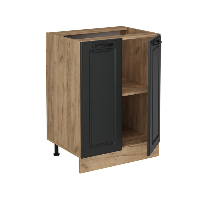 Vicco Mobiletto base cucina Antracite casa di campagna 60 cm , PL Antracite