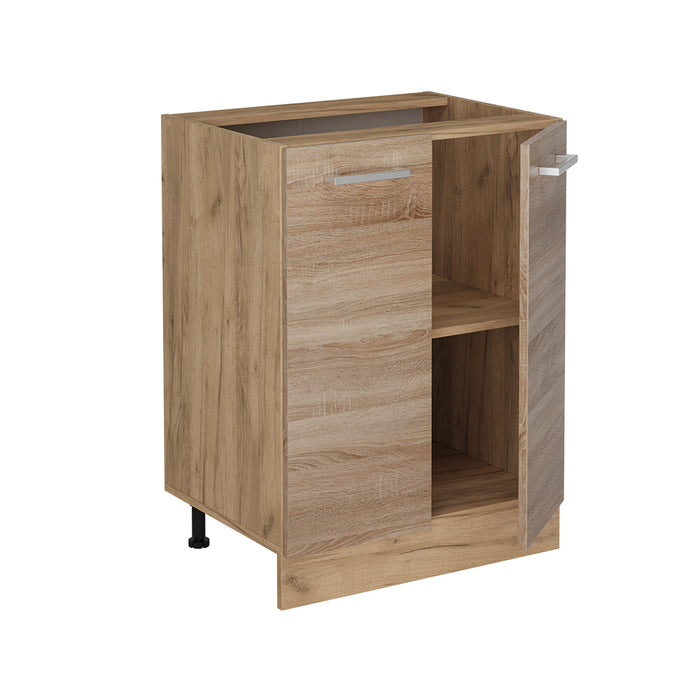 Vicco Mobiletto base cucina Sonoma 60 cm , PL Antracite