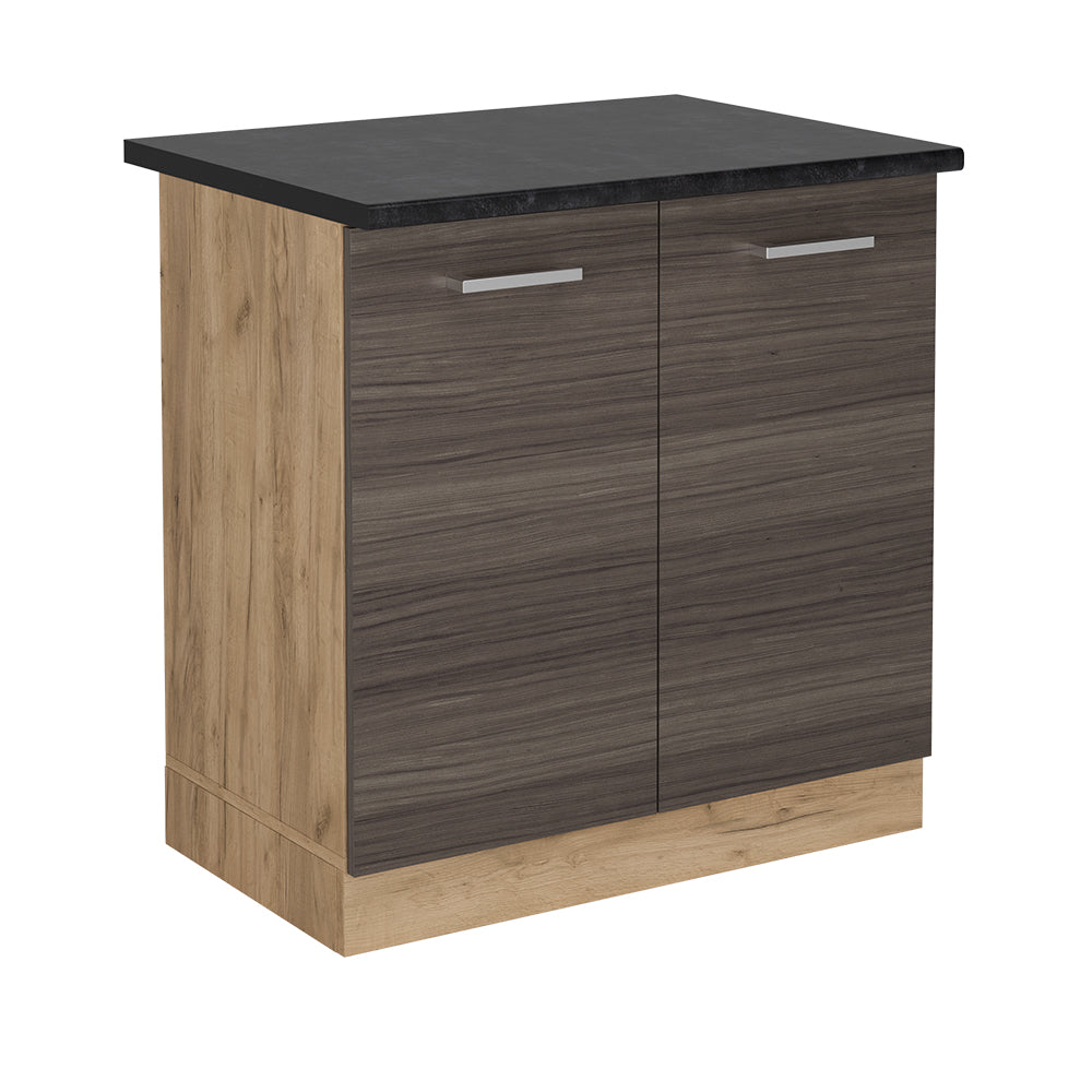 Vicco Mobile lavello cucina Grigio nobile 80 cm , PL Antracite