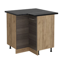 Vicco Mobile ad angolo cucina Grigio nobile 75.6 cm , PL Antracite