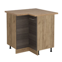 Vicco Mobile ad angolo cucina Grigio nobile 75.6 cm , PL Rovere