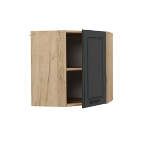 Vicco Mobile angolare da cucina Antracite casa di campagna 57 cm