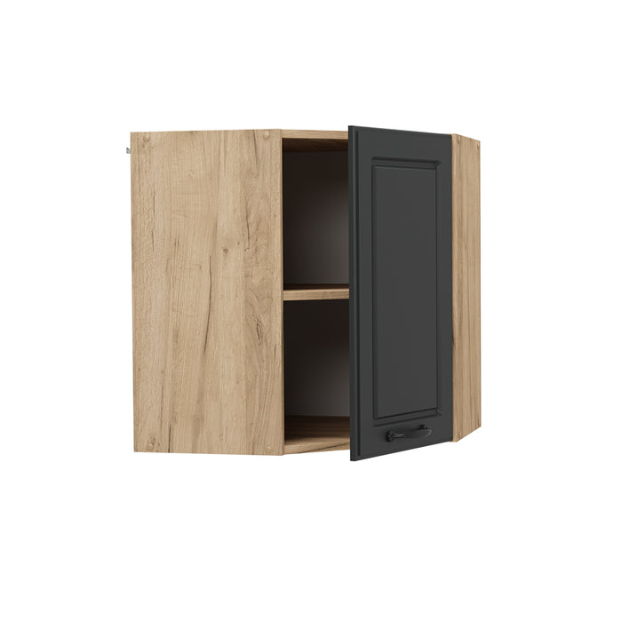 Vicco Mobile angolare da cucina Antracite casa di campagna 57 cm