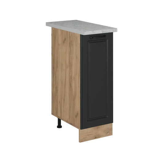 Vicco Armadio cucina dispensa alto Antracite casa di campagna 30 cm PL Marmo