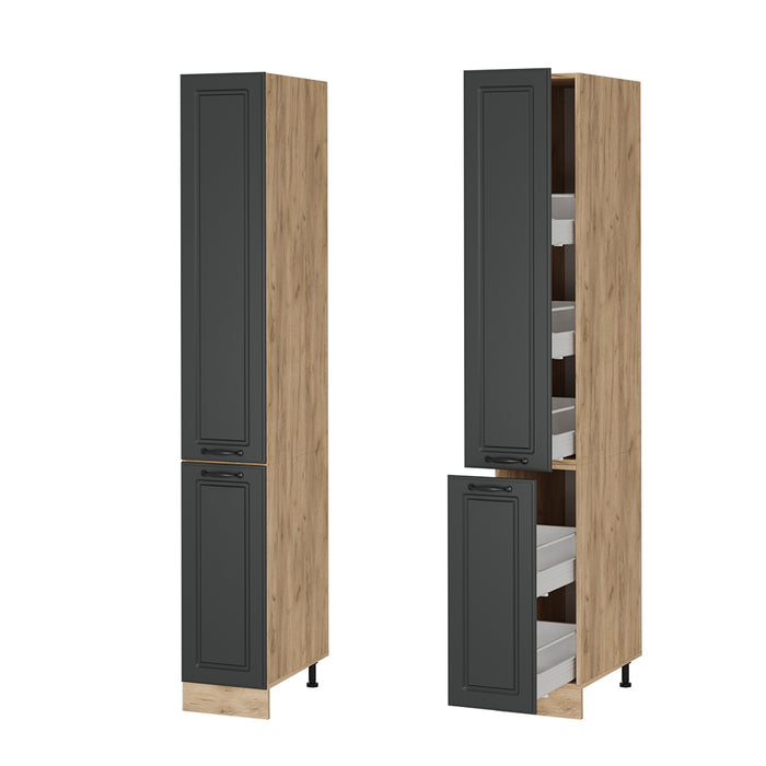 Vicco Armadio da farmacia Antracite casa di campagna 30 cm