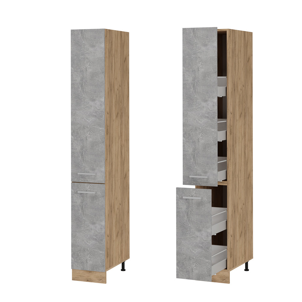 Vicco Armadio da farmacia Calcestruzzo 30 cm