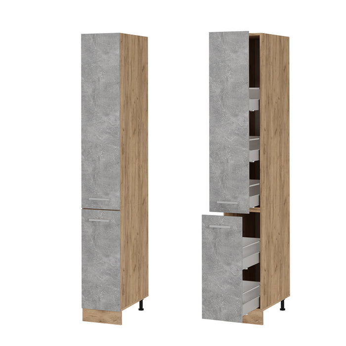 Vicco Armadio da farmacia Calcestruzzo 30 cm