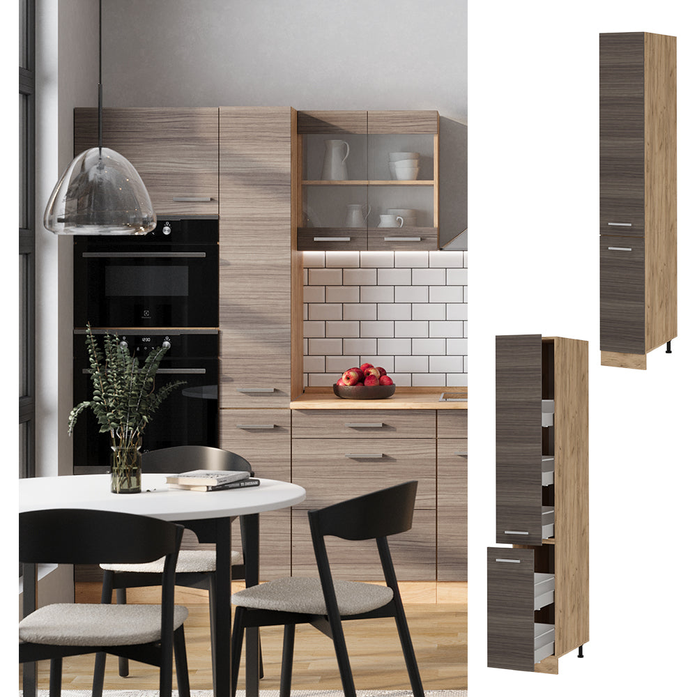 Vicco Armadio da farmacia Grigio nobile 30 cm