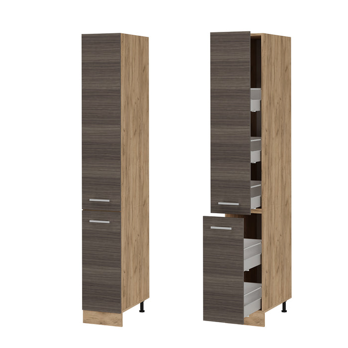 Vicco Armadio da farmacia Grigio nobile 30 cm