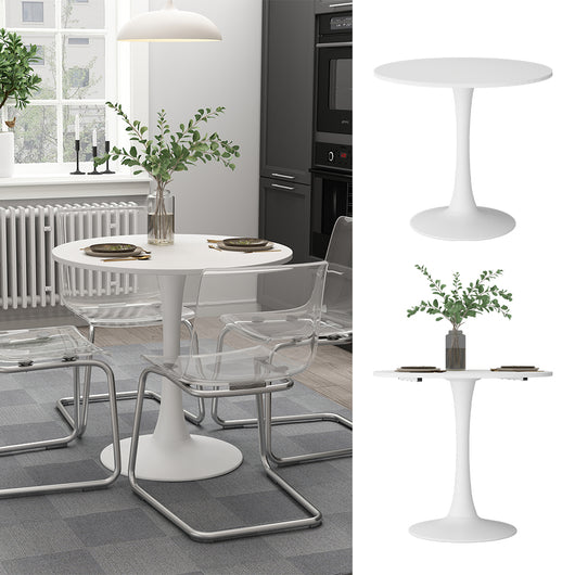 Vicco Tavolo da pranzo Bianco 80 x 80 cm