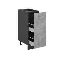 Vicco Base Calcestruzzo 30 cm senza piano di lavoro