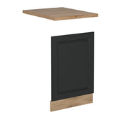 Vicco Pannello frontale per lavastoviglie Antracite casa di campagna 45 cm , PL Rovere