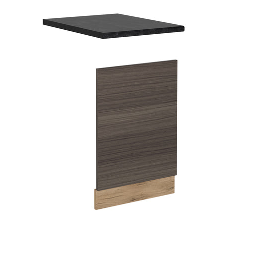 Vicco Pannello frontale per lavastoviglie Grigio nobile 45 cm , PL Antracite