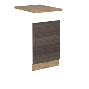 Vicco Pannello frontale per lavastoviglie Grigio nobile 45 cm , PL Rovere
