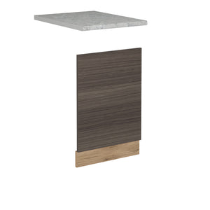Vicco Pannello frontale per lavastoviglie Grigio nobile 45 cm , PL Marmo