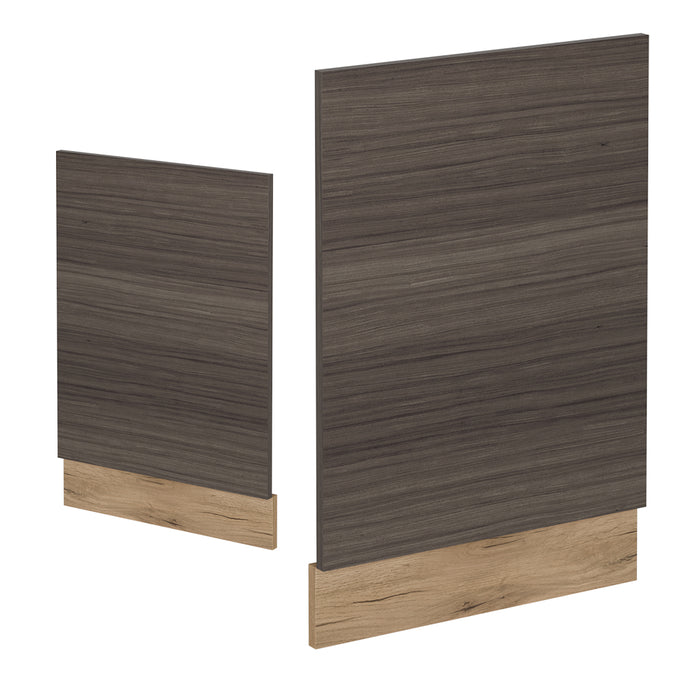 Vicco Pannello frontale per lavastoviglie Grigio nobile 45 cm , PL Rovere