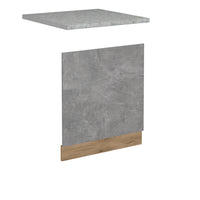 Vicco Pannello frontale per lavastoviglie Calcestruzzo 60 cm , PL Marmo