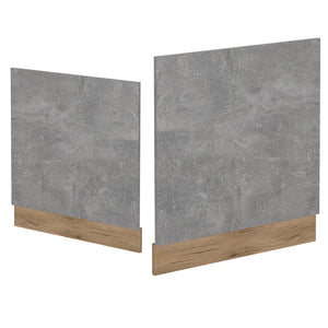 Vicco Pannello frontale per lavastoviglie Calcestruzzo 60 cm , PL Marmo