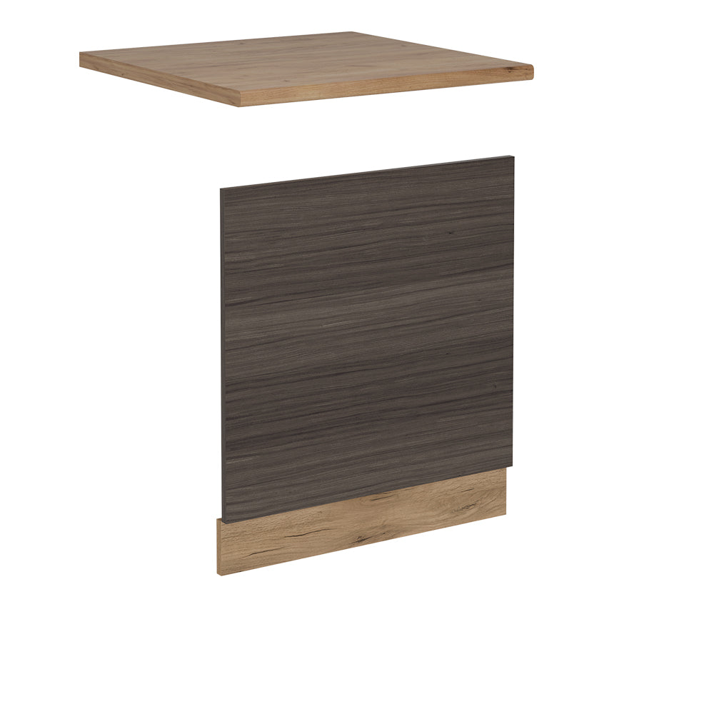 Vicco Pannello frontale Grigio nobile 60 cm , PL Rovere