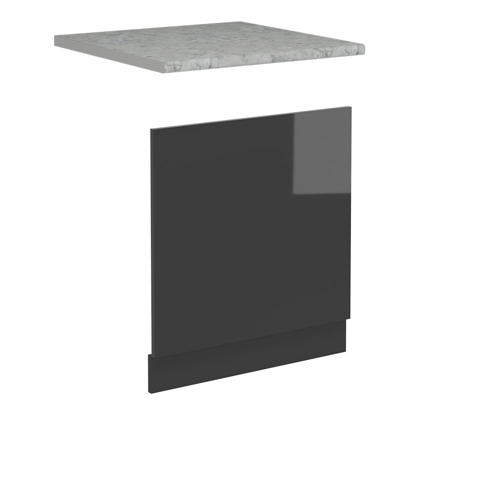 Vicco Pannello frontale per lavastoviglie Antracite lucido 60 cm , PL Marmo