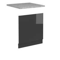 Vicco Pannello frontale per lavastoviglie Antracite lucido 60 cm , PL Marmo