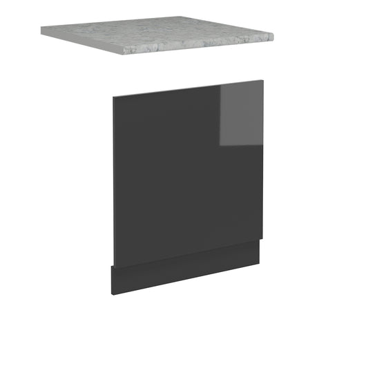 Vicco Pannello frontale per lavastoviglie Antracite lucido 60 cm , PL Marmo